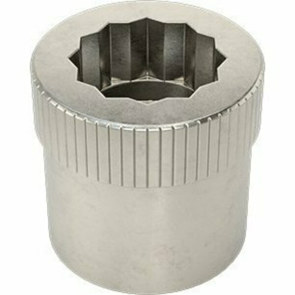 Bsc Preferred 18-8 Stainless Steel Socket Nut 1/4-20 Thread Size 90372A325